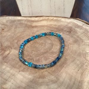 Cubed Crystal Bracelet